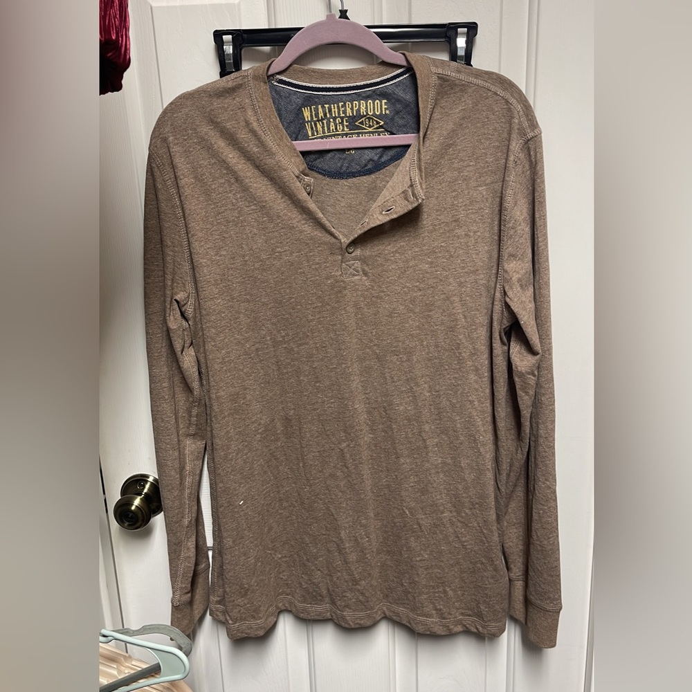Large Men’s Henley